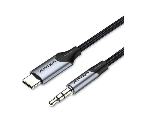CABLE AUDIO 3.5MM TO USB-C/1M BGKHF VENTION