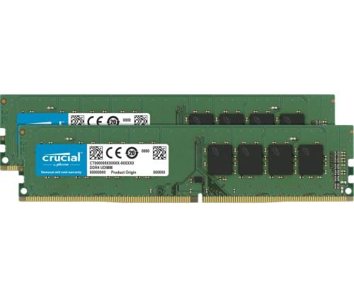 MEMORY DIMM 16GB PC25600 DDR4/KIT2 CT2K8G4DFRA32A CRUCIAL