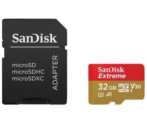 MEMORY MICRO SDHC 32GB UHS-I/W/A SDSQXAF-032G-GN6AT SANDISK