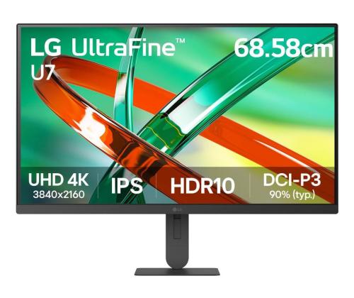 LCD Monitor LG 27 " 3840 x 2160 pixels 4K Ultra HD Native aspect ratio 16:9 LCD Flat 27U710B-B
