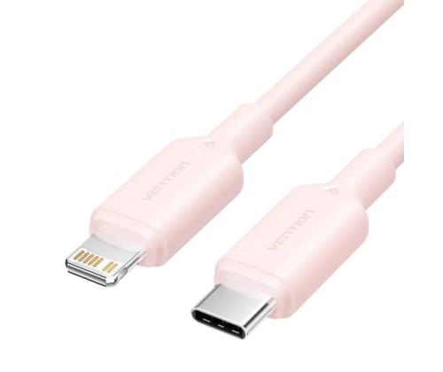 CABLE USB-C TO LIGHTNING/1M PINK LAKPF VENTION