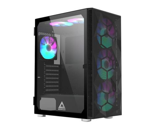 Case MONTECH X3 Mesh MidiTower Not included Colour Black X3MESH(B)