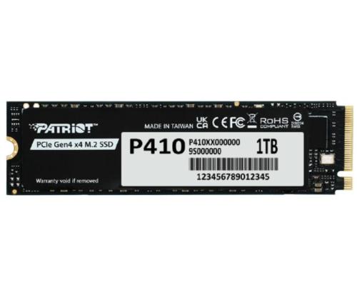 SSD PATRIOT 320xTBW rating NVMe Yes PCI Express M.2 1000 GB P410P1TBM28H