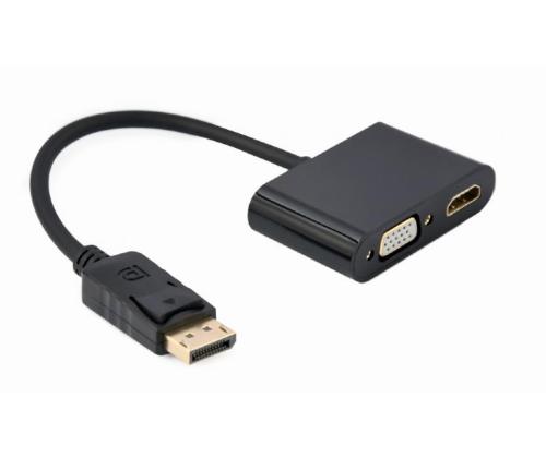 I/O ADAPTER DISPLAYP. TO HDMI/VGA A-DPM-HDMIFVGAF-01 GEMBIRD