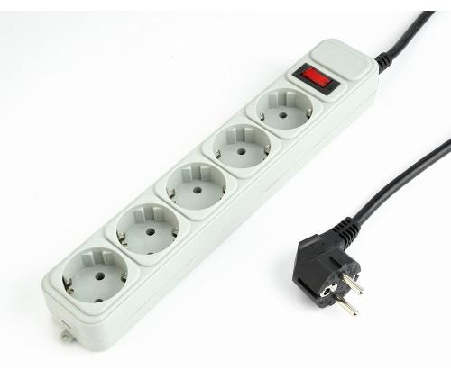 CABLE POWER EXTENSION 3M/5OUTL SPG3-B-10C GEMBIRD