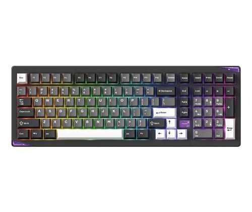 KEYBOARD WRL GEM 02 VIA/BLACK/SIL. 6978414650828 AKKO