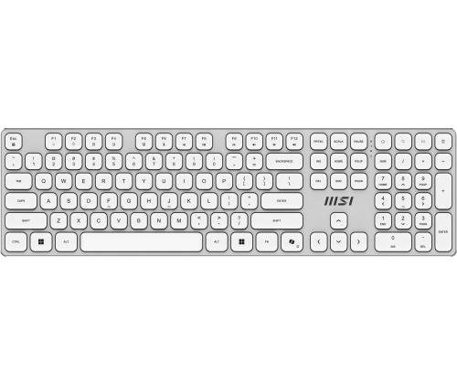 KEYBOARD +MOUSE/FORGE K210 W COMBO WHITE MSI