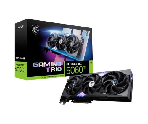 Graphics Card MSI NVIDIA GeForce RTX 5060 Ti 8 GB GDDR7 128 bit PCI Express x16 5.0 Active…