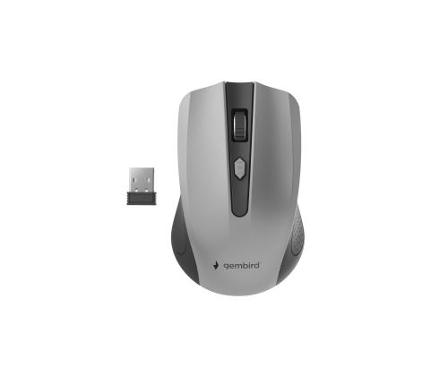 MOUSE USB OPTICAL WRL BLACK/GREY MUSW-4B-04-BG GEMBIRD