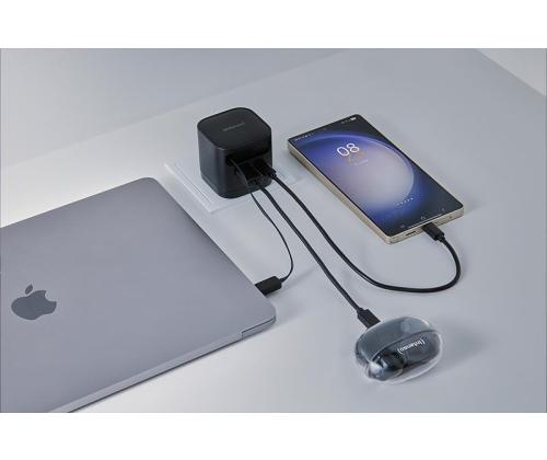 POWER ADAPTER 1XUSB-A/1XUSB-C/BLACK 7806522 INTENSO