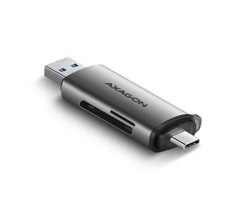 MEMORY READER USB-C+USB3.2 2SL/SD/MICROSD CRE-SAC AXAGON