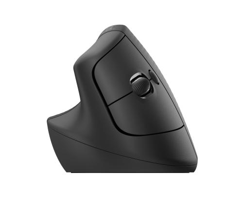 MOUSE USB OPTICAL WRL VERTICAL/GRAP/BLACK 910-006495 LOGITECH