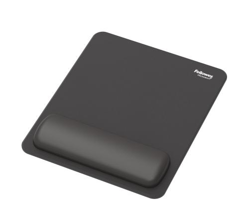 MOUSE PAD WRIST REST/BLACK 100142555 FELLOWES