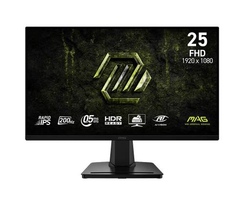 LCD Monitor MSI 24.5 " 1920 x 1080 pixels Full HD Native aspect ratio 16:9 LCD Flat MAG256FE20