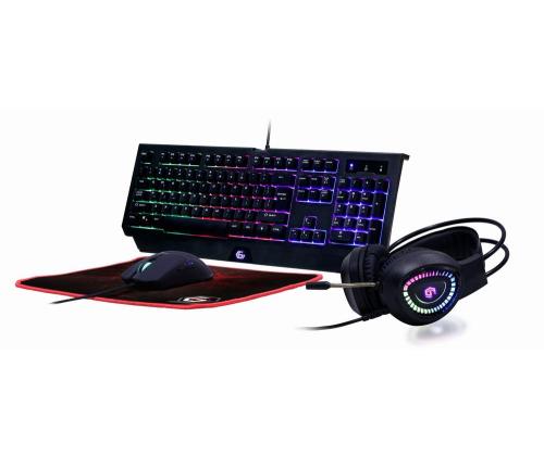 KEYBOARD USB GAMING KIT ENG/PHANTOM GGS-UMGL4-01 GEMBIRD