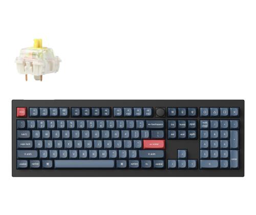 KEYBOARD WRL V6 MAX/CARBON BLACK V6M-D4 KEYCHRON