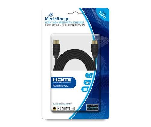 CABLE HDMI-HDMI 5M/MRCS158 MEDIARANGE
