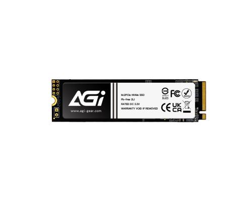 SSD AGI 300xTBW rating MTBF 1600000 h Read speed 3000 MB/s Write speed 1400 MB/s NVMe Yes PCI…