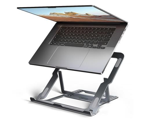 NB ACC STAND 10"-17.3"/ALUMINUM GREY STND-LAG AXAGON