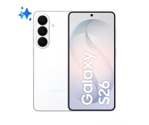 MOBILE PHONE GALAXY S26/256GB WHITE SM-S942B SAMSUNG