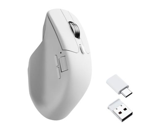 MOUSE USB OPTICAL WRL M6/WHITE M6S-B72 KEYCHRON