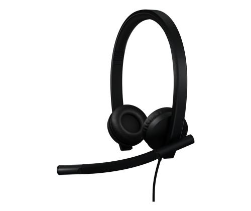 HEADSET STEREO H570E USB/BLACK 981-001431 LOGITECH