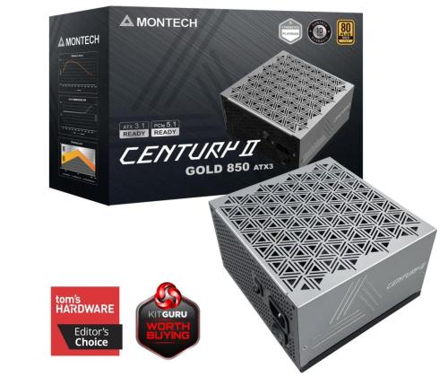 Power Supply MONTECH CENTURY II ATX 850 W CENTURYII850