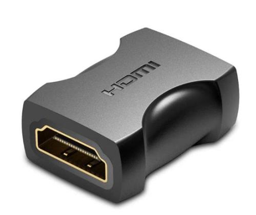 I/O COUPLER HDMI FEM TO FEM/BLACK AIRB0 VENTION
