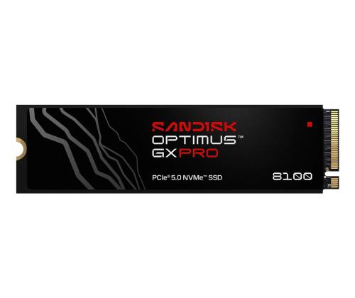 SSD SANDISK 1200xTBW rating MTBF 1750000 h Read speed 14900 MB/s Write speed 14000 MB/s NVMe Yes…