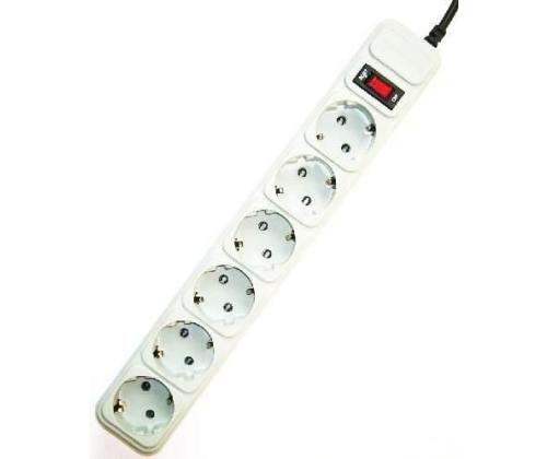 PROTECTOR POWER SURGE 3M/6OUTL SPG6-B-10C GEMBIRD