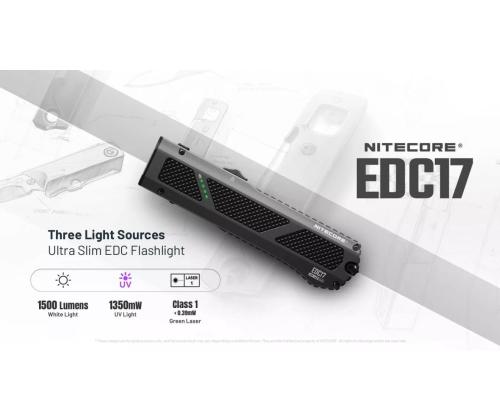 FLASHLIGHT EDC SERIES/EDC17 EU (CLASS 1) NITECORE