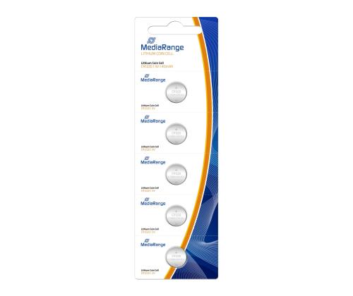 BATTERY LITHIUM CR1220 3V/5PCS MRBAT134 MEDIARANGE