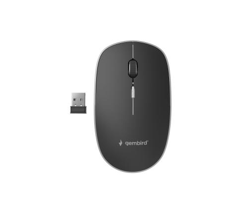 MOUSE USB OPTICAL WRL/BLACK MUSW-4B-01 GEMBIRD