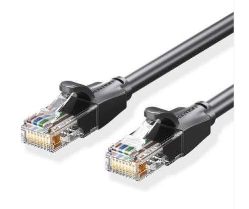 PATCH CABLE CAT.6 UTP/15M BLACK IBEBN VENTION