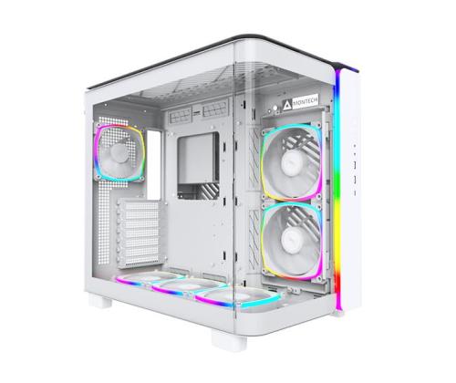 Case MONTECH KING 95 PRO (W) MidiTower Not included ATX MicroATX MiniITX Colour White KING95PRO(W)