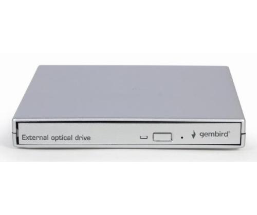 DVD RW USB2 8X EXT RTL/SILVER DVD-USB-021-SV GEMBIRD