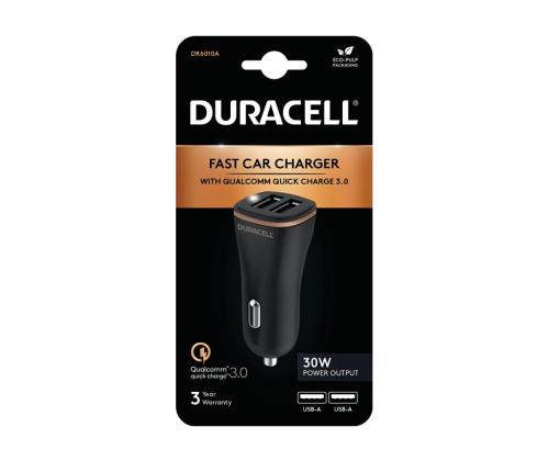 MOBILE CHARGER CAR USB/2P DR6010A DURACELL