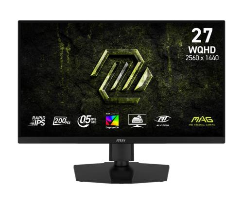LCD Monitor MSI 27 " 2560 x 1440 pixels Wide Quad HD Native aspect ratio 16:9 LCD Flat MAG274QPFE20