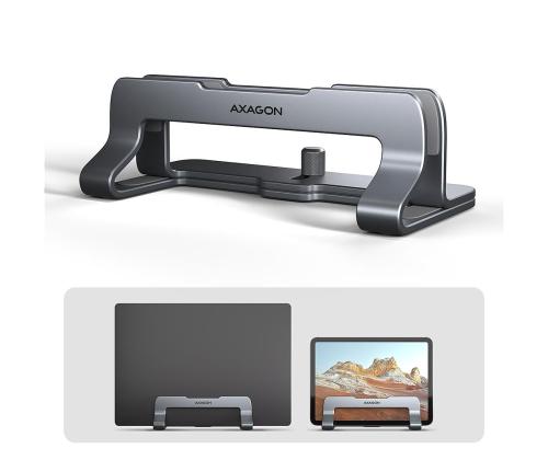 NB ACC STAND 10"-17.3"/VERT. ALUMINUM STND-VG AXAGON