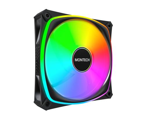 CASE FAN 120MM/RX120 PRO BLACK MONTECH
