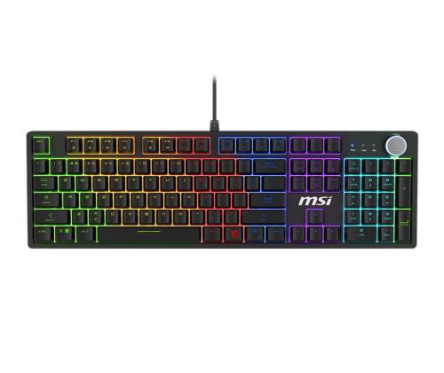 KEYBOARD GAMING BLACK US/FORGE GK310 RED MSI