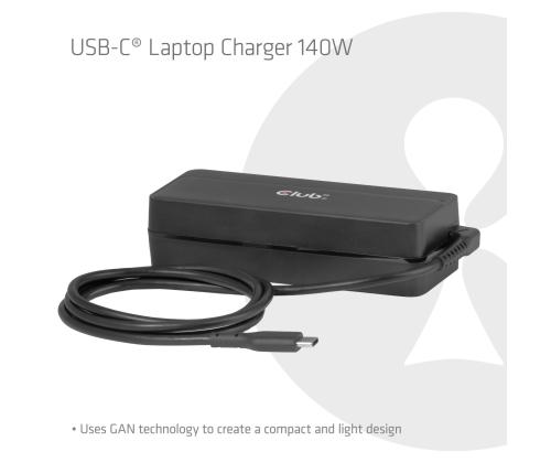 NB CHARGER USB-C 140W/CAC-1932 CLUB3D