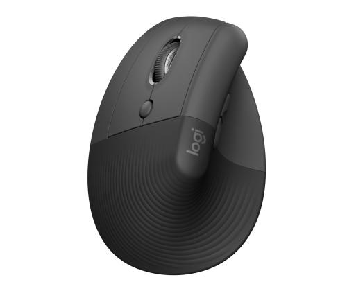 MOUSE USB OPTICAL WRL VERTICAL/GRAP/BLACK 910-006495 LOGITECH