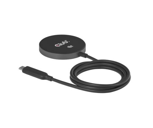 MOBILE CHARGER QI2 MAGSAFE/25W BLACK CAC-3027 CLUB3D