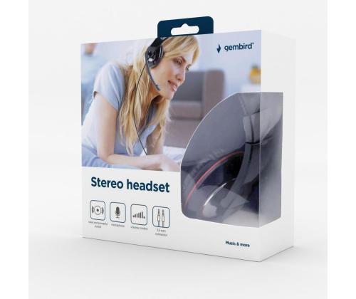 HEADSET STEREO/MHS-001 GEMBIRD