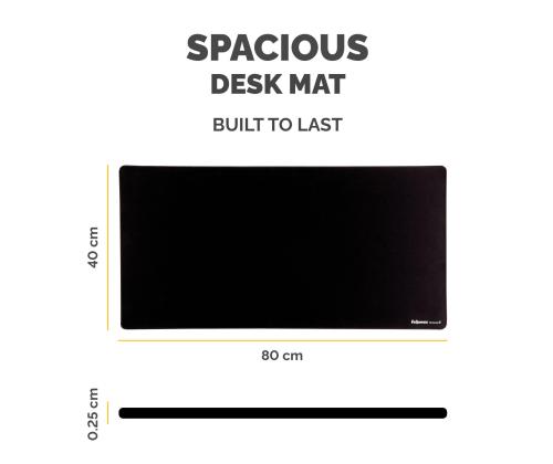 DESK MAT BREYTA/BLACK 100139320 FELLOWES