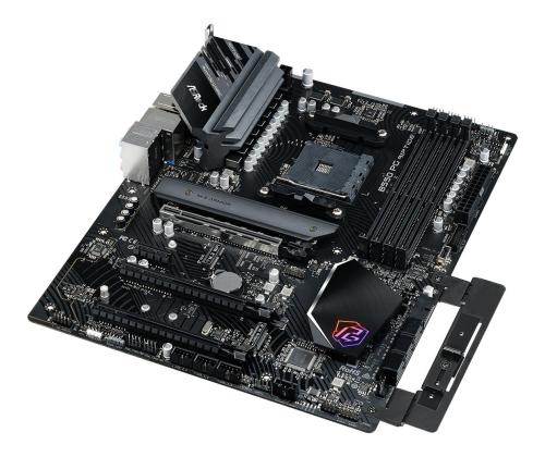 Mainboard ASROCK AMD B550 SAM4 ATX Memory DDR4 Memory slots 4 3xPCI-Express 16x 1xPCI-Express 3.0…
