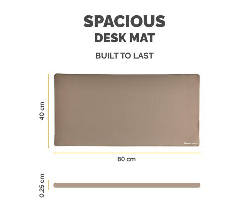 DESK MAT BREYTA/SAND 100139324 FELLOWES