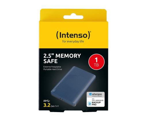External HDD INTENSO 1000 GB Colour Blue 6029565