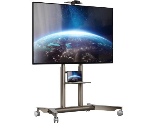 TV SET ACC MOBILE STAND/55-90"/CHAMPAGNE TS1871-C ONKRON